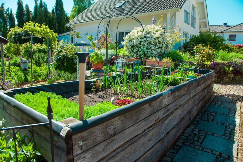 Raised Flower Bed Construction
